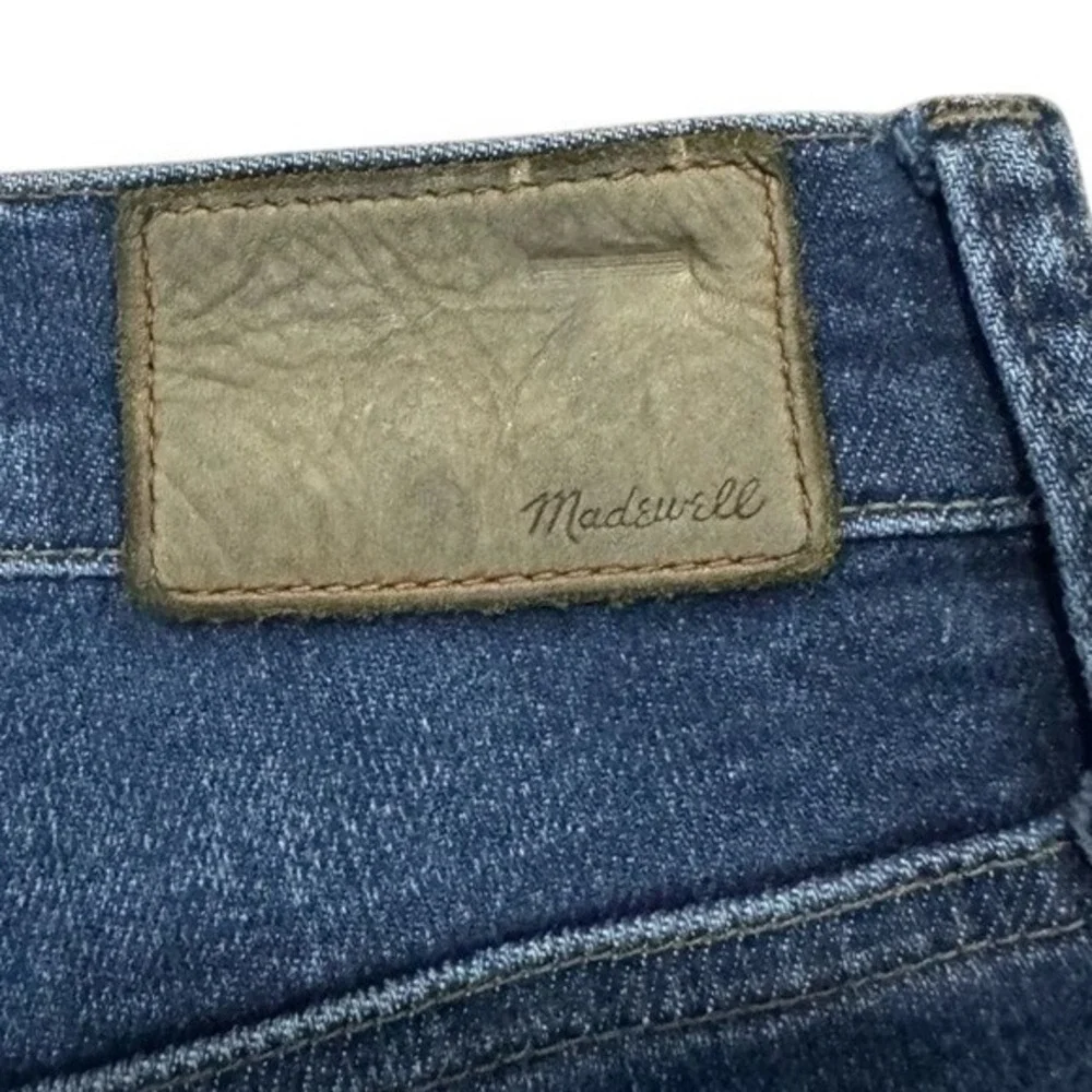 Madewell‎ 9" Mid-Rise Skinny Blue Jeans Dark Wash Ankle Women's 26 - Picture 6 of 7